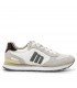 ZAPATILLA MUSTANG 60021 WHITE BURGUNDY