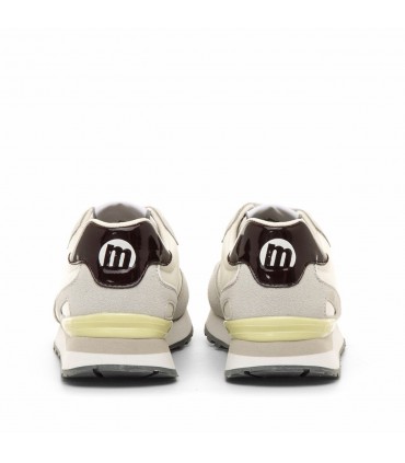 ZAPATILLA MUSTANG 60021 WHITE BURGUNDY