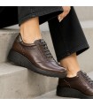 ZAPATO FLUCHOS PIEL F2096 SUGAR CASTAÑO