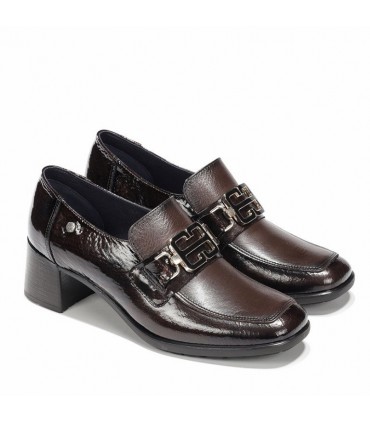 ZAPATO DORKING BY FLUCHOS PIEL  TACON D9774 MOSU CAFE