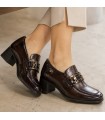 ZAPATO DORKING BY FLUCHOS PIEL  TACON D9774 MOSU CAFE