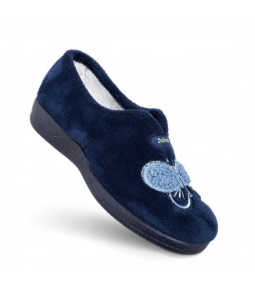 ZAPATILLA DEVALVERDE CERRADA MARIPOSA 1209 MARINO