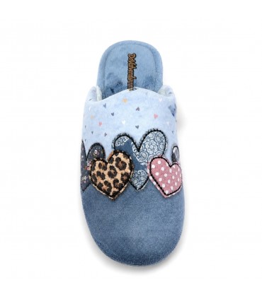 ZAPATILLA DEVALVERDE 1215 CORAZONES DUCADOS