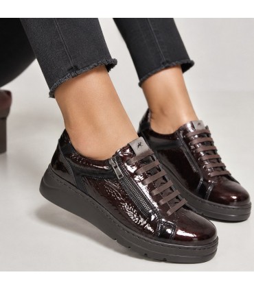 ZAPATO FLUCHOS CONFORT POMPAS F1666 CAFE