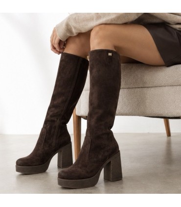 BOTA PLATAFORMA MUSTANG 50522 MOCHA