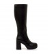 BOTA PLATAFORMA MUSTANG 50522 NEGRO