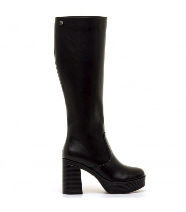 BOTA PLATAFORMA MUSTANG 50522 NEGRO