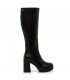BOTA PLATAFORMA MUSTANG 50522 NEGRO