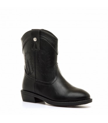 BOTIN NIÑA MUSTANG 40089 NEGRO