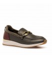 MOCASIN MARIAMARE 63816 CHOCOLATE BURGUNDY