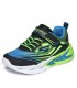 ZAPATILLA SKECHERS LUCES GLOW ULTRA 400139LC BLACK BLUE LIME