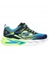 ZAPATILLA SKECHERS LUCES GLOW ULTRA 400139LC BLACK BLUE LIME