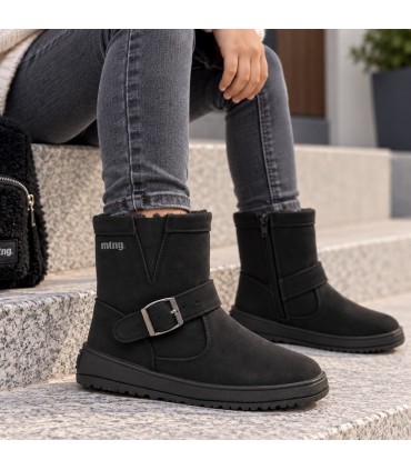 BOTIN RESPETUOSO MUSTANG HEBILLA 49071 NEGRO