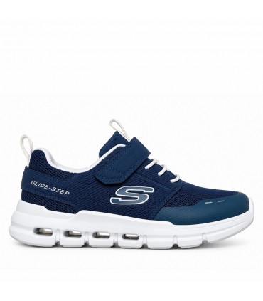 ZAPATILLA SKECHERS GLIDE-STEP 404172L FLOW NAVY WHITE