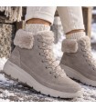 BOTIN SKECHERS GO WALK GLACIAL ULTRA 144202 TAUPE