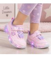 ZAPATILLA SKECHERS LUCES 303066NC LIL BUTTERFLY BLISS PINK MULTI
