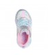 ZAPATILLA SKECHERS LUCES 303064NC LIL HEART SPARKLES SILVER MULTI