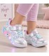 ZAPATILLA SKECHERS LUCES 303064NC LIL HEART SPARKLES SILVER MULTI