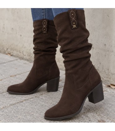 BOTA CAMPERA MUSTANG DETALLE 56250 CHOCOLATE MOCHA