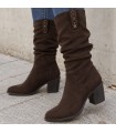 BOTA CAMPERA MUSTANG DETALLE 56250 CHOCOLATE MOCHA