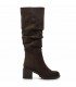 BOTA ALTA MUSTANG PLIEGUE 56246 CHOCOLATE MOCHA