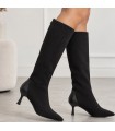 BOTA ALTA TACON VESTIR MARIAMARE 63744 NEGRO