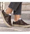 ZAPATILLA GLITTER RAYO M6500 CAFE