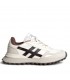 ZAPATILLA PLATAFORMA RAYAS M6525 CAFE
