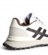 ZAPATILLA PLATAFORMA RAYAS M6525 CAFE