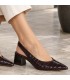 ZAPATO TACON COCO M6670 BURDEOS