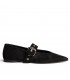 ZAPATO PLANO HEBILLA M6550 NEGRO