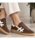ZAPATILLA RAYAS CORINA M6520 CAFE