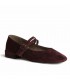 ZAPATO MARY JANE DOS HEBILLAS M6600 BURDEOS