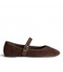 ZAPATO PLANO M6570 CAFE