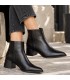 BOTIN POLIPIEL TACON BAJO M6850 NEGRO