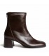 BOTIN POLIPIEL TACON BAJO M6860 CAFE