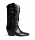 BOTA CAMPERA BORDADA M6761 NEGRO