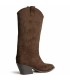 BOTA CAMPERA BORDADA M6761 CAFE