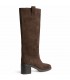 BOTA LISA TACON CUADRADO M6820 CAFE
