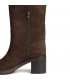 BOTA LISA TACON CUADRADO M6820 CAFE