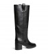 BOTA LISA TACON CUADRADO M6820 NEGRO