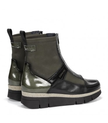 ZAPATILLA ABOTINADA DORKING BY FLUCHOS INDIA D9331 NEGRO VERDE