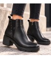 BOTIN PIEL FLUCHOS F2109 FUGAZ NEGRO