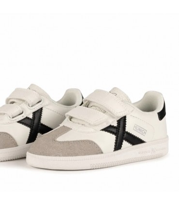 ZAPATILLA MUNICH RESPETUOSA MINI BARRU W VCO 28 BLANCO NEGRO