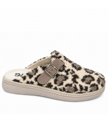 ZAPATILLA CASA SALVI IRBIS 29L-000 LEOPARDO