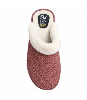 ZAPATILLA CASA SALVI POLARIS 02L-056 MALVA
