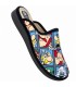 ZAPATILLA CASA SALVI ASTERIX OBELIX 09T-420 NEGRO