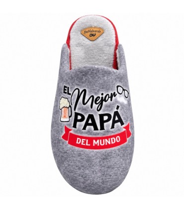 ZAPATILLA CASA DEVALVERDE 5501 PAPA GRIS