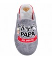 ZAPATILLA CASA DEVALVERDE 5501 PAPA GRIS
