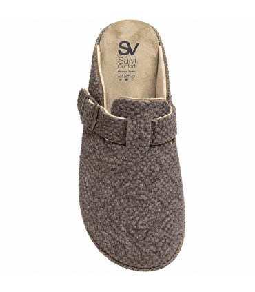 ZAPATILLAS CASA SALVI HEBILLA 41D-000 MARRON